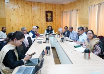 Chief Secretary Reviews Implementation of Flagship Schemes Across UT Ladakh, Stresses Outcome-Oriented Governance