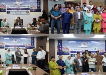 IUST felicitates winners of Nasha Mukt Spot Essay Competition and Spectrum-2026 Achievers