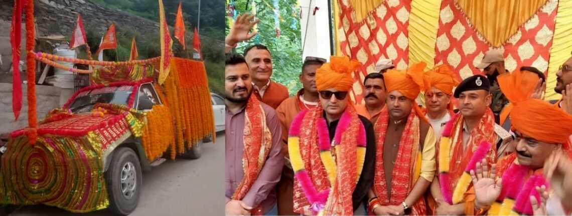 Annual Sarvadhar Chhari Yatra flagged off from Ukhral