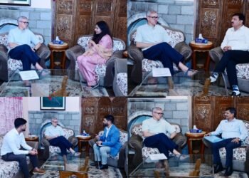 CM Omar Abdullah meets public representatives, industry leaders at Raabita