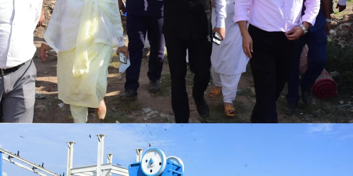 Chief Secretary reviews scientific waste management, environmental sustainability initiatives at Achan WM Facility Srinagar