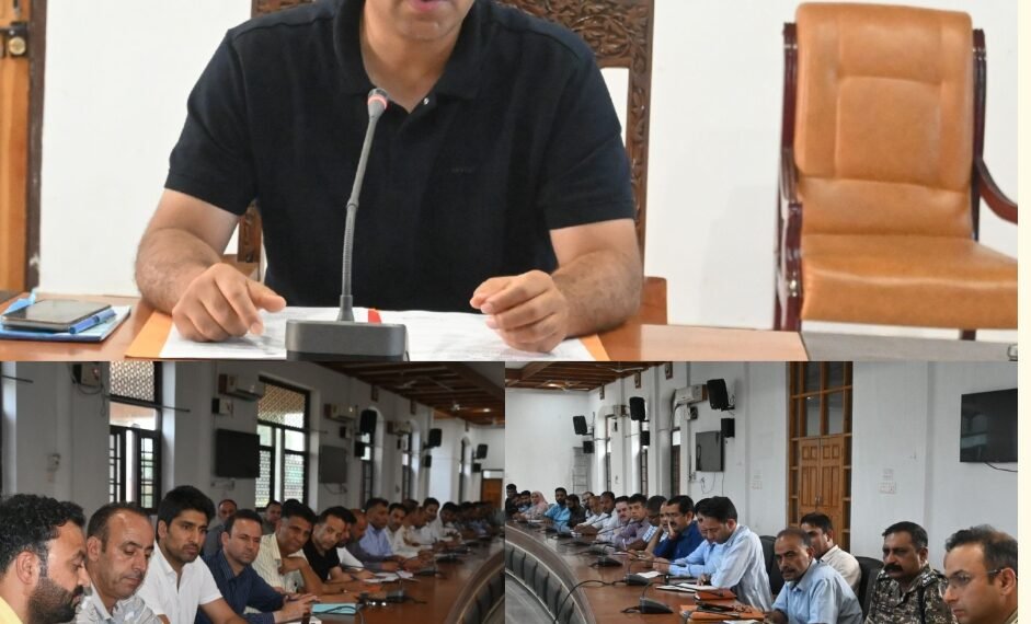 DC Anantnag convenes preparatory meeting for Independence Day-2026 celebrations