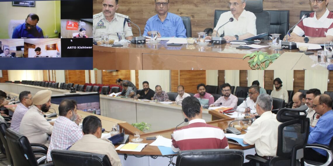 DC Doda chairs 3rd District Road Safety Committee Meeting