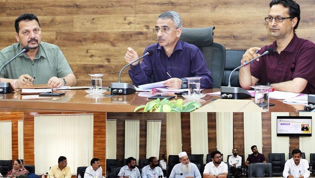 DDC Doda reviews implementation of Samagra Shiksha Abhiyan, PM POSHAN Scheme