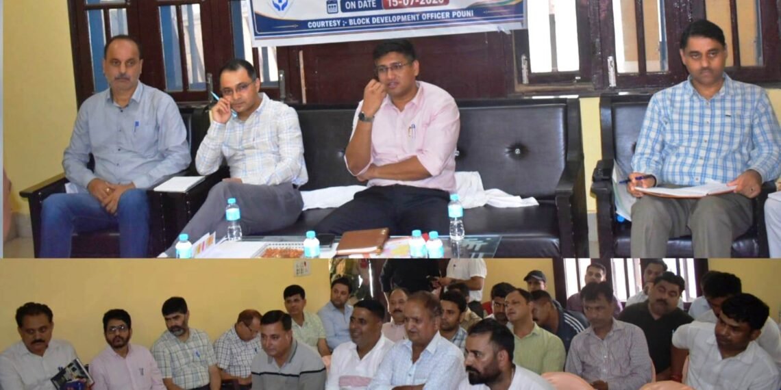 DDC Reasi holds public grievance redressal camp at Pouni