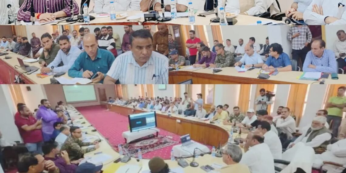 Deputy Chief Minister visits flood hit Bella, reviews restoration works in Rajouri