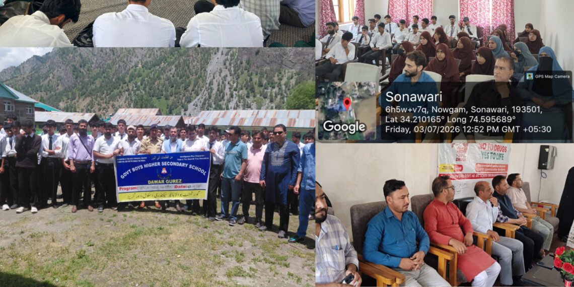 District Admin Bandipora strengthens Anti-Drug Drive through ‘Dosti Discussion’