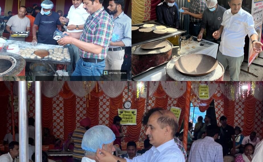 Food Safety Team inspects Langars at Nunwan Base Camp to ensure safe food for SANJY-2026 Pilgrims