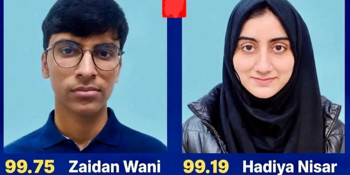 2 from J&K feature in NEET-UG 2026 state-wise toppers’ list