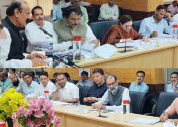 Slathia chairs PAC meeting, examine C&AG’s audit paras pertaining to Jal Shakti Department