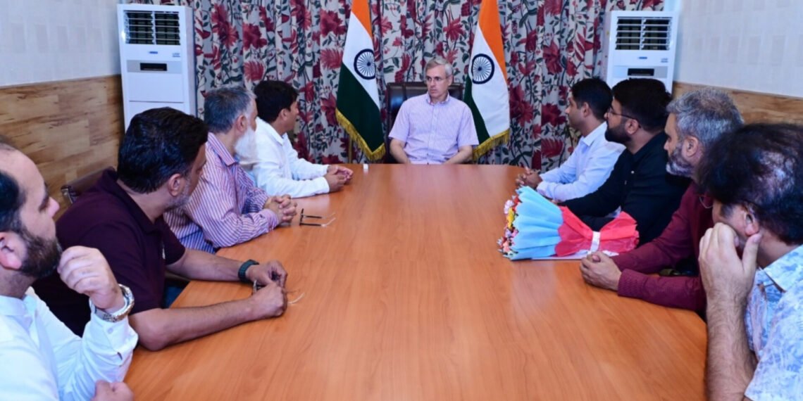 CM Omar Abdullah meets travel, tourism and business stakeholders; assures support for sector’s growth
