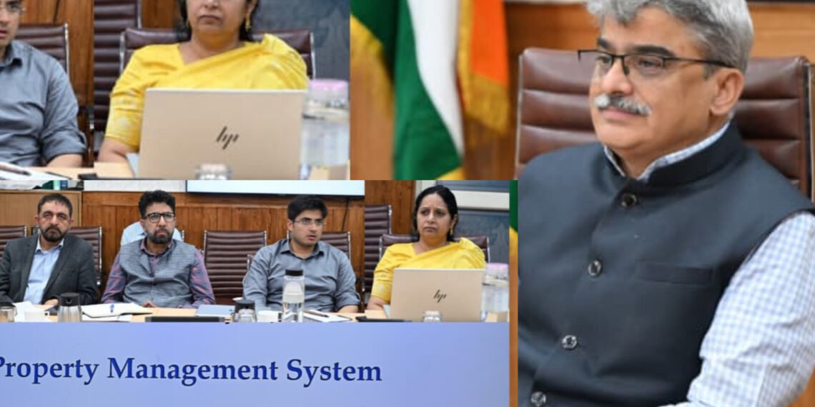 CS reviews adoption of Chandigarh’s online Property Management System for Housing Colonies in J&K