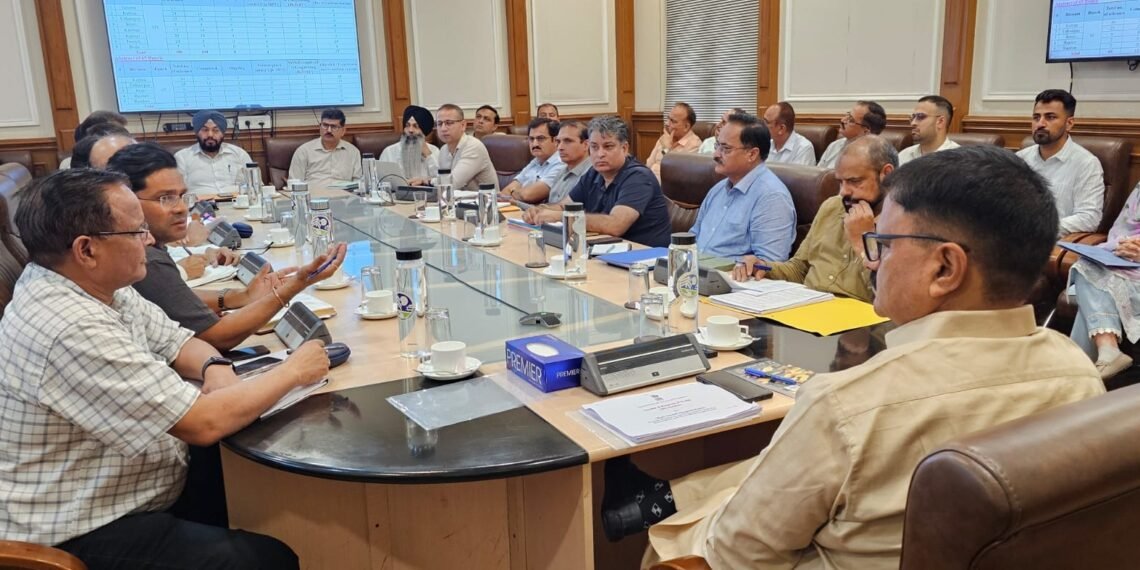Javed Rana reviews PHE, I&FC functioning in Jammu Division; stresses uninterrupted water supply, robust flood preparedness