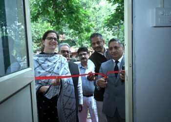 Justice Sanjeev Kumar inaugurates newly created Advocates’ Clerks Room at High Court Complex Jammu