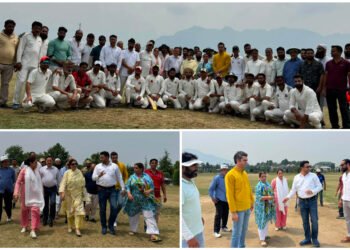 KU VC inaugurates Employees’ Cricket Tournament