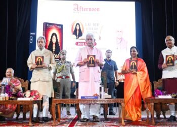 Lieutenant Governor Attends Lal Ded Literary Award Function and Launches Book on Lal Ded by Dr Vaidehi Taman