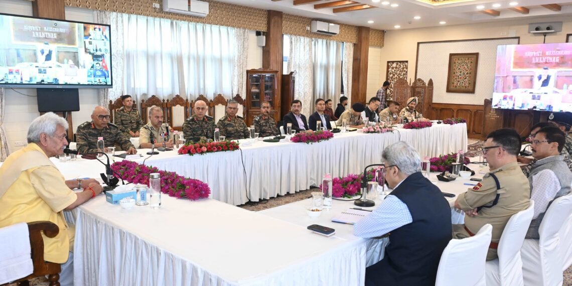 Lieutenant Governor chairs high-level security review meeting with senior officials