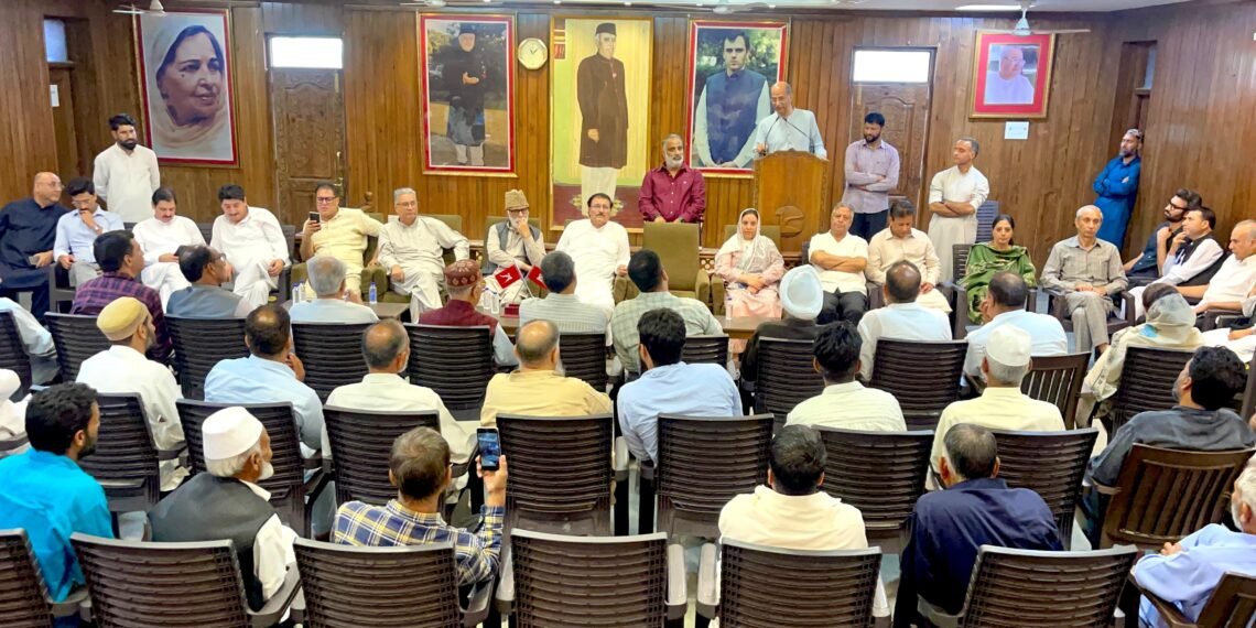 NC holds condolence meeting to pay rich tributes to late Dr. Sheikh Mustafa Kamal 