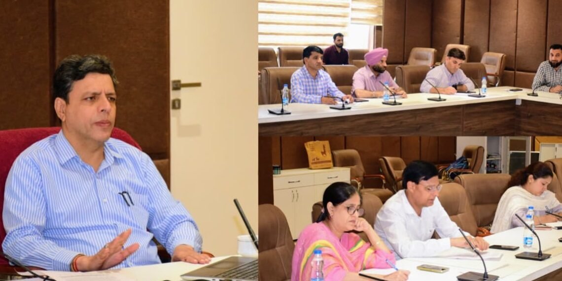 Sanjeev Verma chairs preparatory meeting for ECI’s Electoral Literacy Conference at Jammu