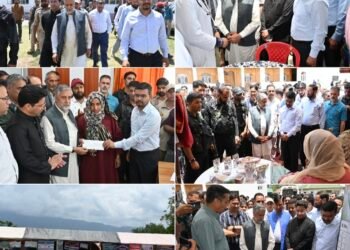 MP Mian Altaf chairs DISHA review meeting at Kulgam