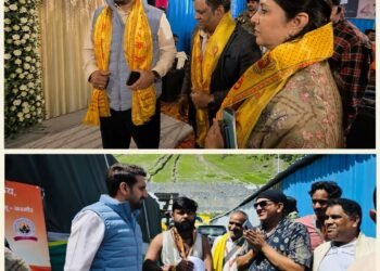 Secretary RDD visits Baltal Base Camp, Takes First-Hand Feedback from Yatris on Sanitation Arrangements