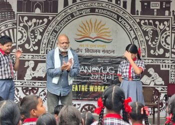 RANGYUG Conducts Theatre Workshop at Kendriya Vidyalaya, Jindrah
