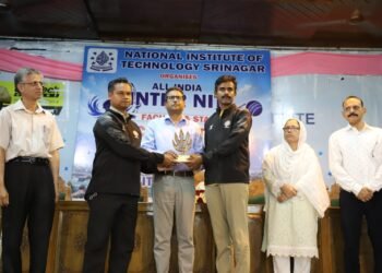 Director NIT Srinagar inaugurates All India Inter-NIT Faculty & Staff Cricket Tournament (Men) 2026