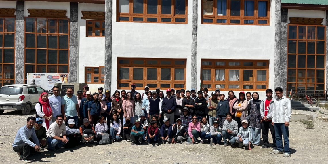 Govt. Degree College Zanskar Hosts Interactive Educational Programme for Students of Marpaling Lamdon Model School