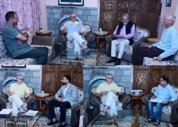 CM Omar Abdullah meets several individuals, deputations at Raabita