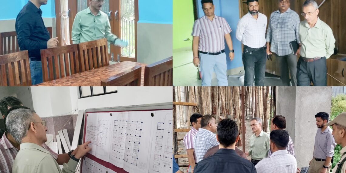 DC Doda reviews development works at GMC, Gujjar-Bakarwal Hostels