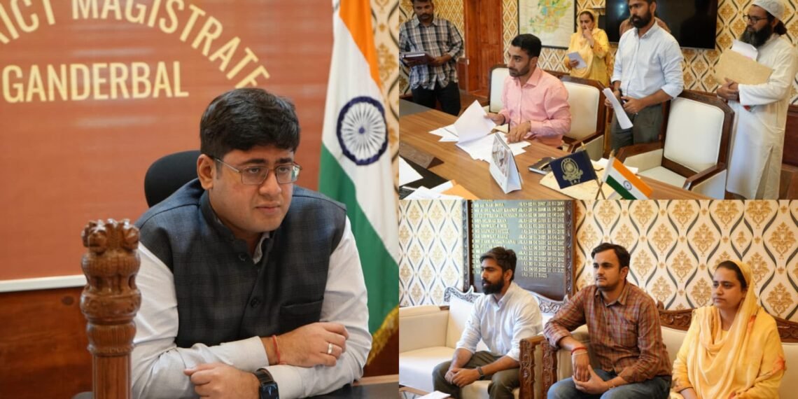DC Ganderbal Reviews Progress of National Highway Projects