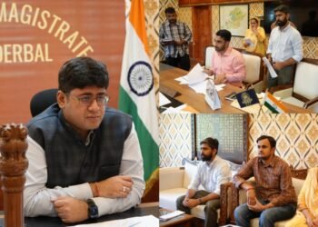 DC Ganderbal Reviews Progress of National Highway Projects