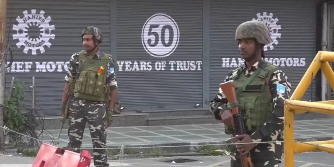 Tight security in Srinagar for anniversary of abrogation of Article 370