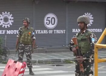 Tight security in Srinagar for anniversary of abrogation of Article 370