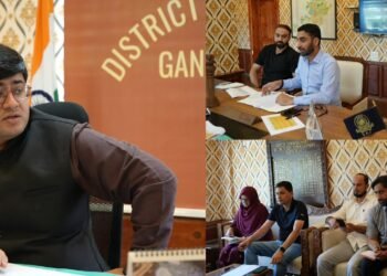 DC Ganderbal Reviews Progress on AgriStack Farmer Registration