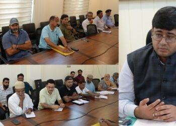 DC Ganderbal Reviews Arrangements for Eid-ul-Milad-un-Nabi