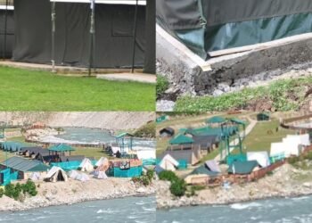 Unregulated Camping Structures Raise Environmental and Safety Concerns in Sonamarg