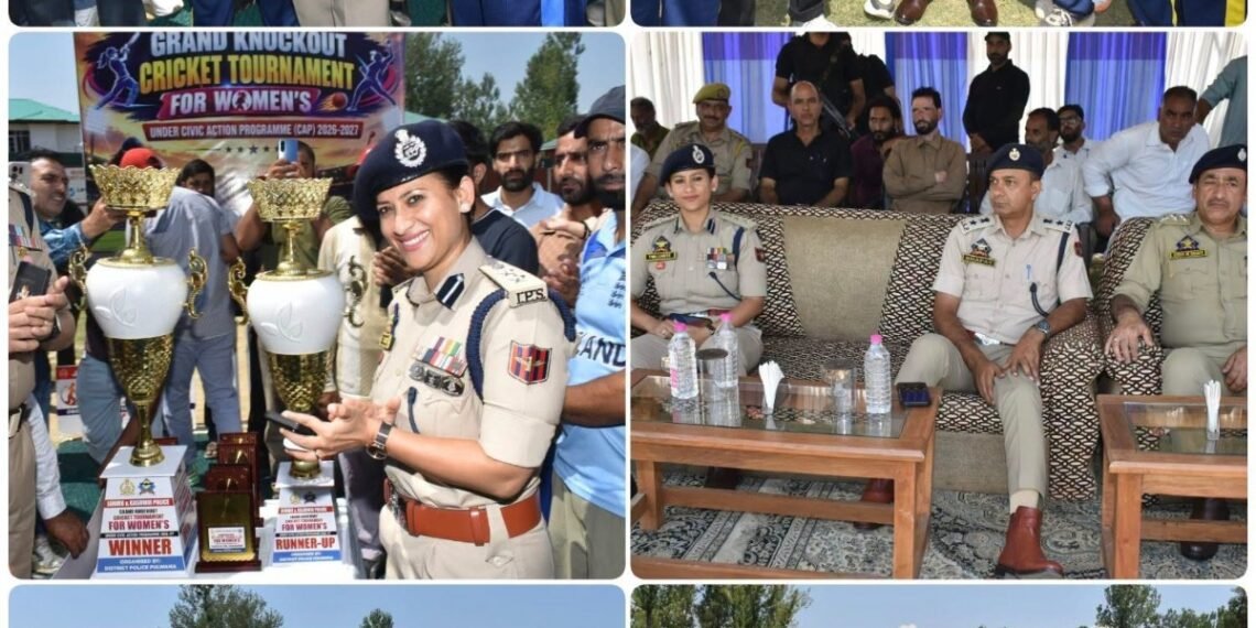 PULWAMA POLICE INAUGURATES GRAND KNOCKOUT CRICKET TOURNAMENT FOR WOMEN AT NILOORA UNDER CAP 2026-27