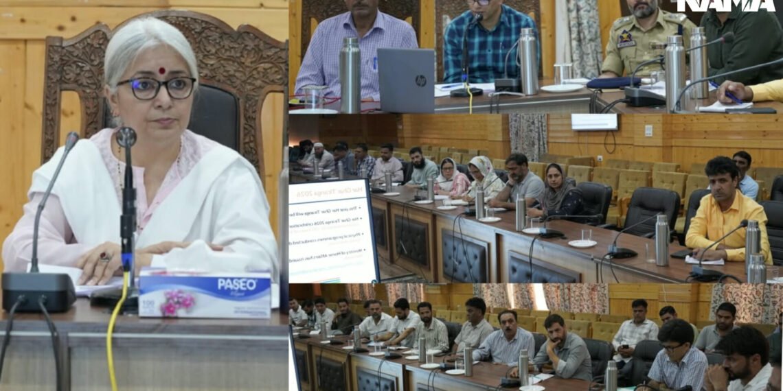 DC Bandipora reviews preparations for Har Ghar Tiranga 2026