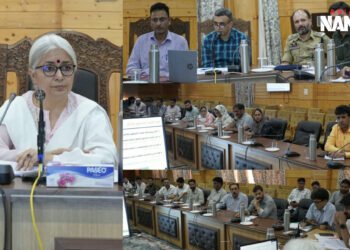DC Bandipora reviews preparations for Har Ghar Tiranga 2026