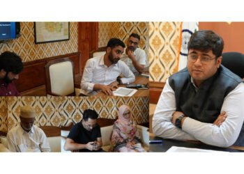 DC Ganderbal Reviews Progress on AgriStack Farmer Registration