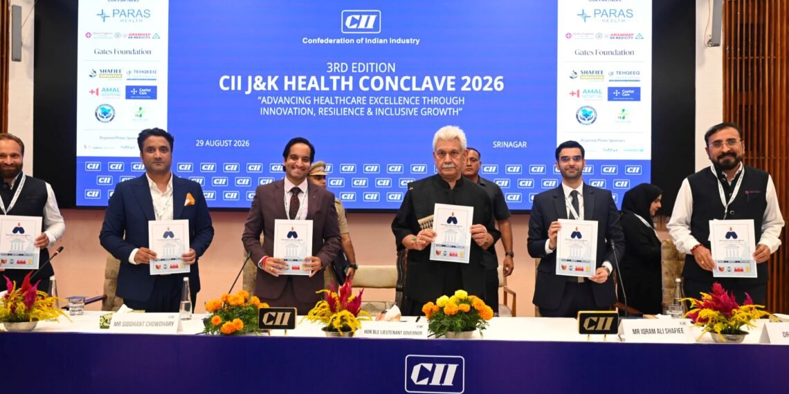 Lieutenant Governor Inaugurated 3rd CII J&K Health Conclave