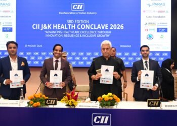 Lieutenant Governor Inaugurated 3rd CII J&K Health Conclave