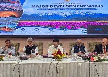 NITI Aayog Member Dr. N. Srinivas Reviews Major Development Projects and initiatives in J&K