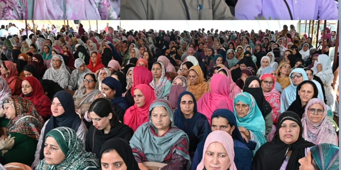 Sakeena Itoo leads mega outreach programme of Social Welfare department at Baramulla