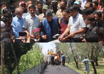 Speaker tours Wanpora, Qazipora,  Takiya Hayatpora Sarie; reviews developmental works