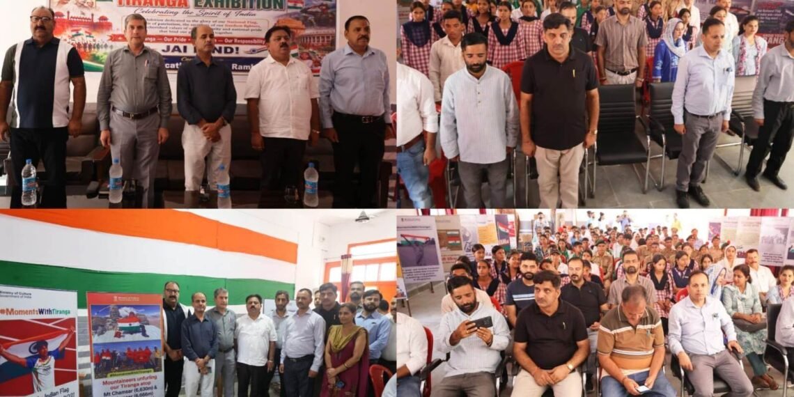 Tiranga Exhibition held at Ramban under Har Ghar Tiranga Campaign