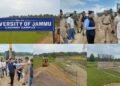 DC Budgam visits University of Jammu Campus at Rakh Arth Bemina