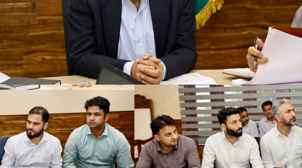 DC Srinagar reviews progress on AgriStack, Farmer ID Generation and Digital Crop Survey