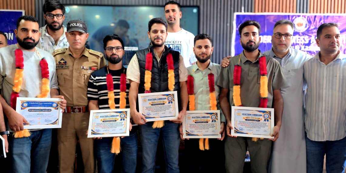 Ganderbal Press Association Elects New Office-Bearers; Ayaz Sofi Re-elected President for Second Term